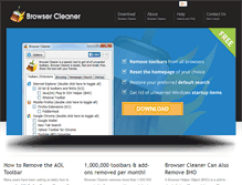 Tablet Screenshot of browsercleaner.com